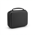 Closed hard shell mini projector carrying case with handle
