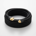 4K HDMI cable with visible connectors for projector setup