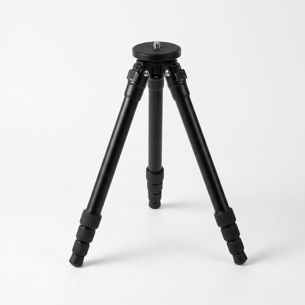 Mini projector tripod stand with visible mounting screw